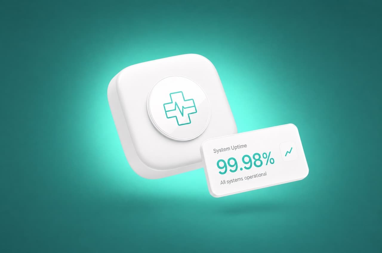 Abstract Signal tile representing Health.