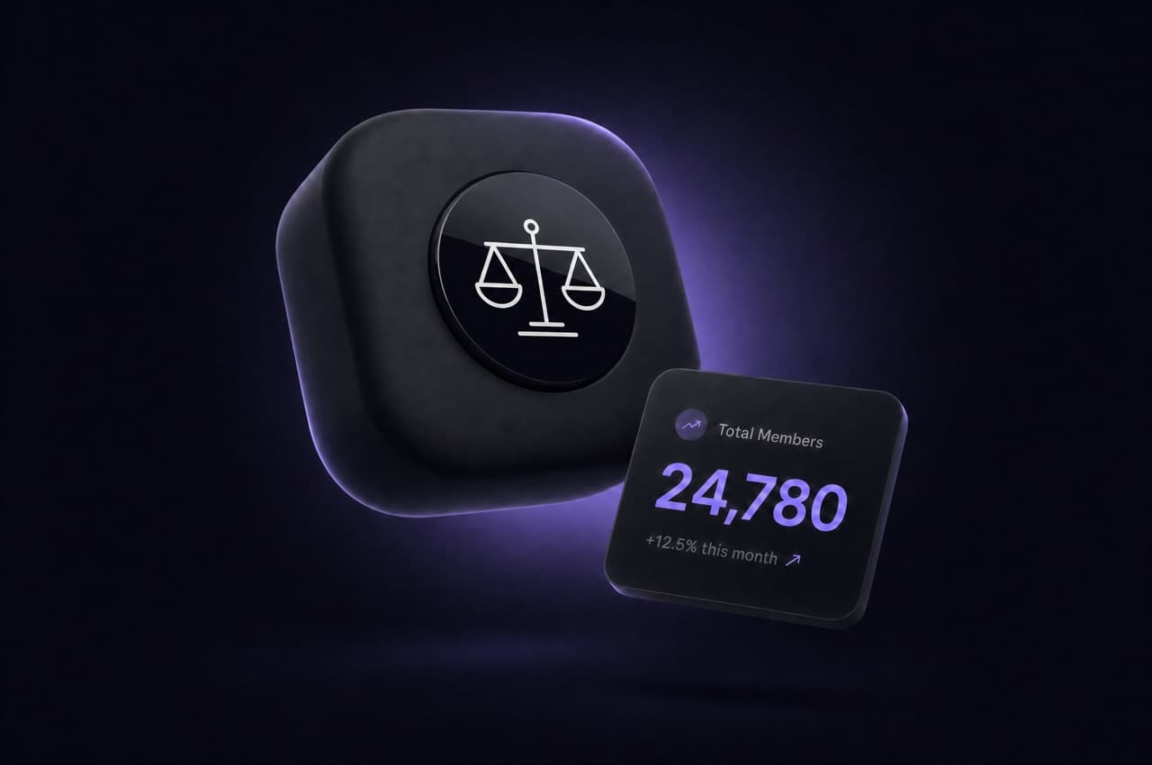 Abstract Signal tile representing Legal.